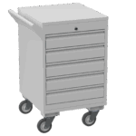 Mobile Steel Tool Chest — view 2