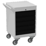 Mobile Steel Tool Chest — view 5