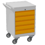 Mobile Steel Tool Chest — view 7