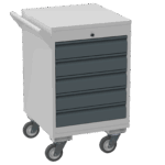 Mobile Steel Tool Chest — view 9