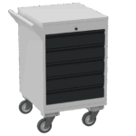 Mobile Steel Tool Chest — view 11