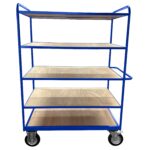 Multi-Tier Order Picking Trolley, British Made — view 3