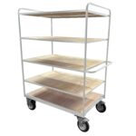 Multi-Tier Order Picking Trolley, British Made — view 4