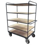 Multi-Tier Order Picking Trolley, British Made — view 5