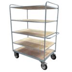 Multi-Tier Order Picking Trolley, British Made — view 6