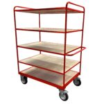 Multi-Tier Order Picking Trolley, British Made — view 7