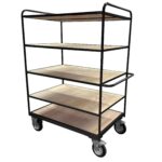 Multi-Tier Order Picking Trolley, British Made — view 11