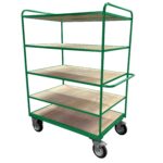 Multi-Tier Order Picking Trolley, British Made — view 8