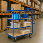 Multi-Tier Order Picking Trolley, British Made — view 2